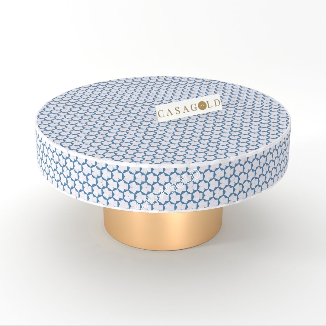 Inlay Round Coffee Table -Targua