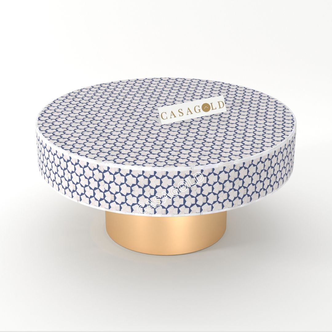Inlay Round Coffee Table -Targua