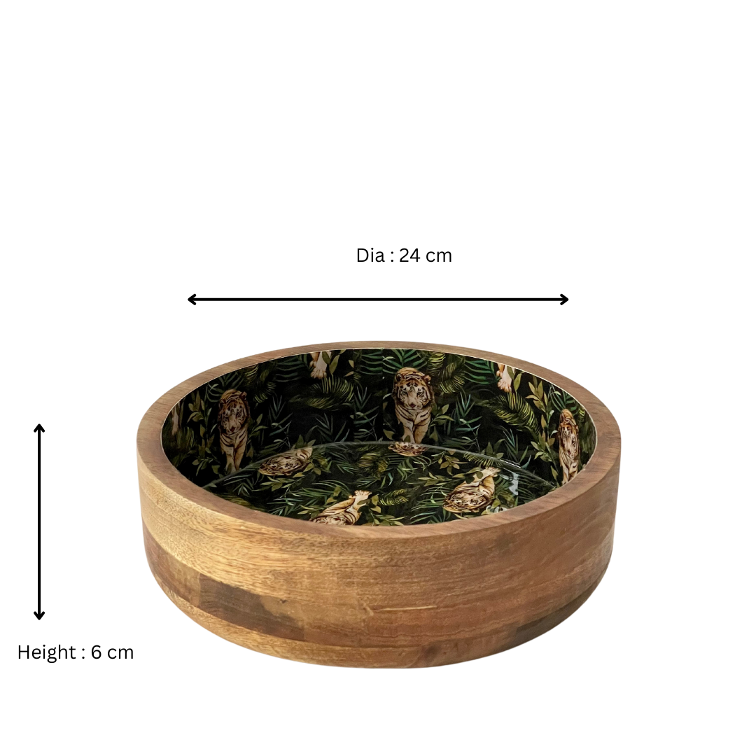 Wooden Serving Bowl - Foresta