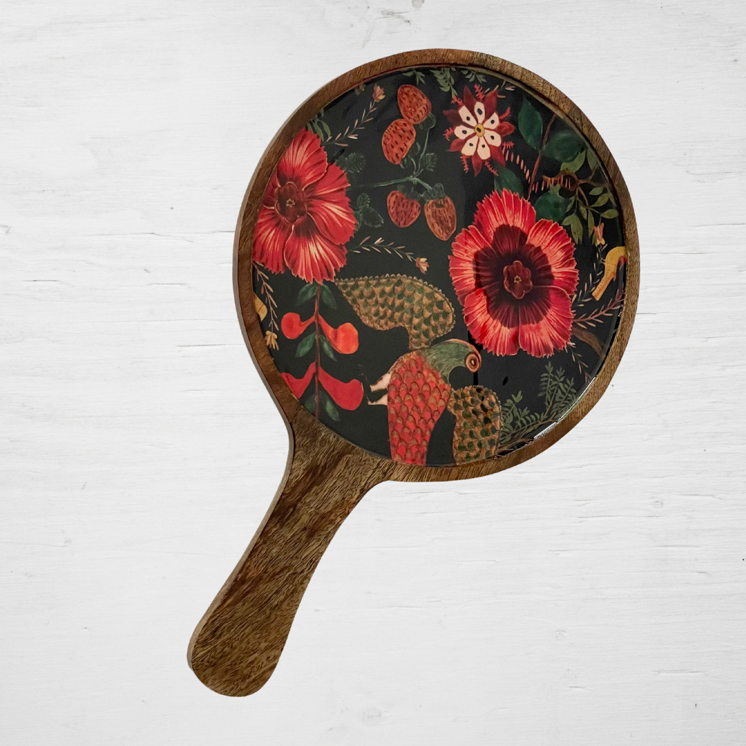pizza plater wooden plater laminated prit platter