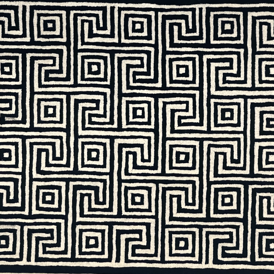 Handknited Cuboid Rug