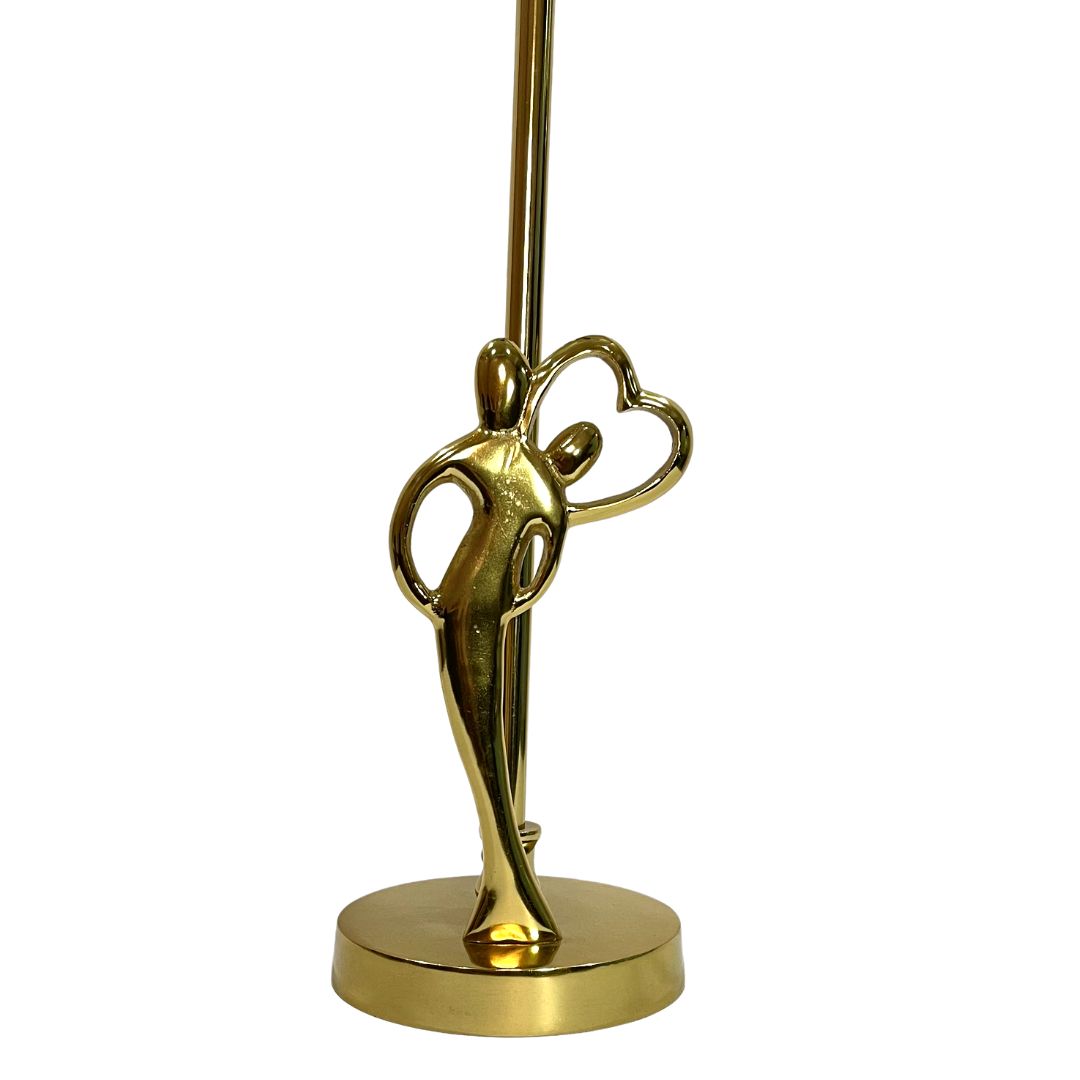 Bedside luxury lamp with romantic warm light