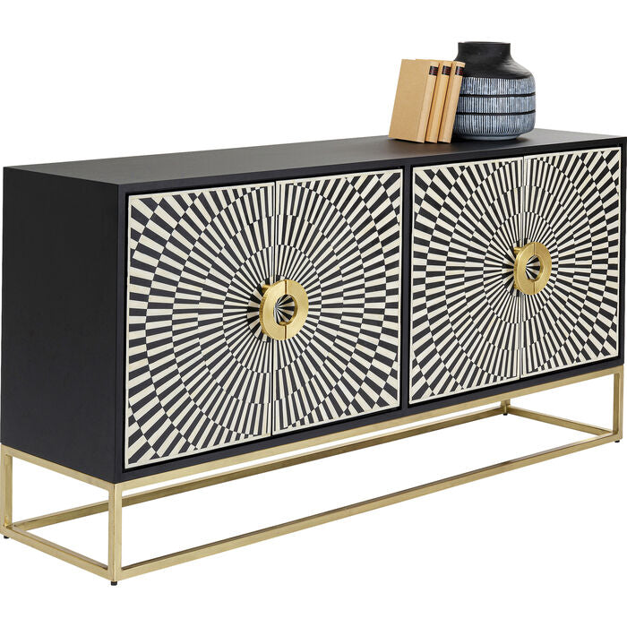 Black Inlay Sideboard