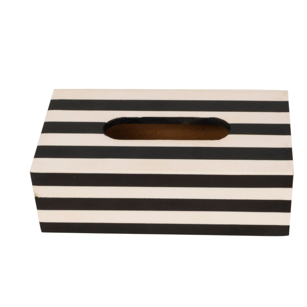 Black & White Bathroom Accessories Set for Minimalist Style