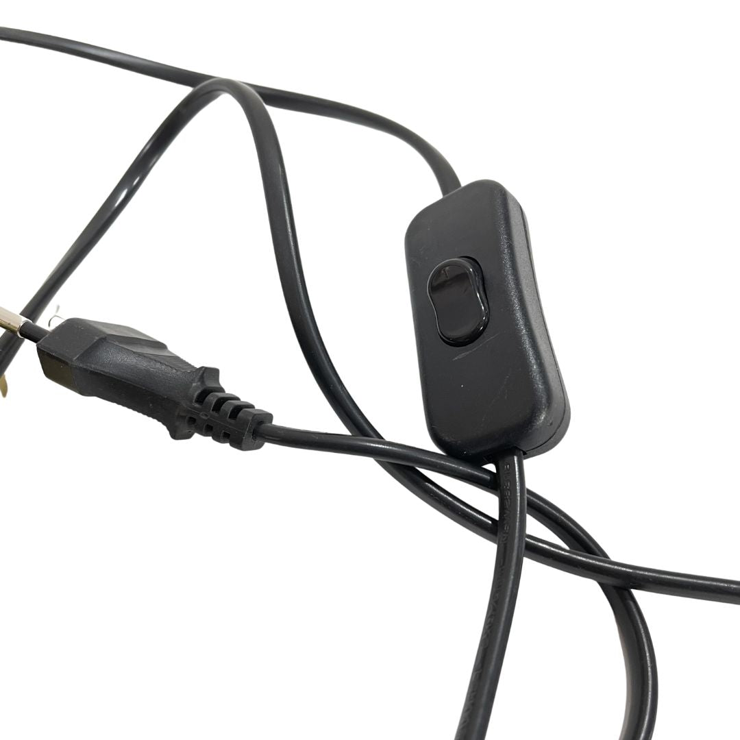 Black luxury table lamp for clean aesthetics