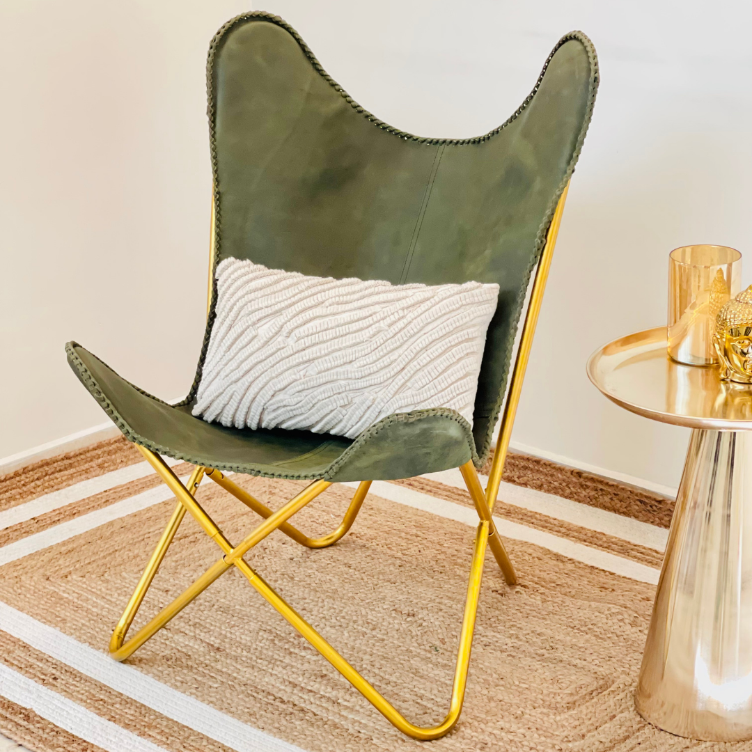 Versatile modular leather lounge chair for bespoke interiors