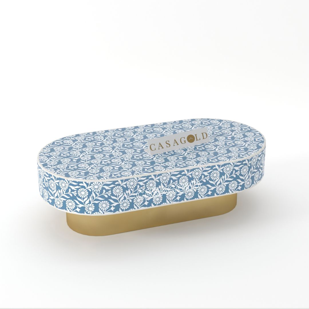 Decorative Jordan inlay coffee table design