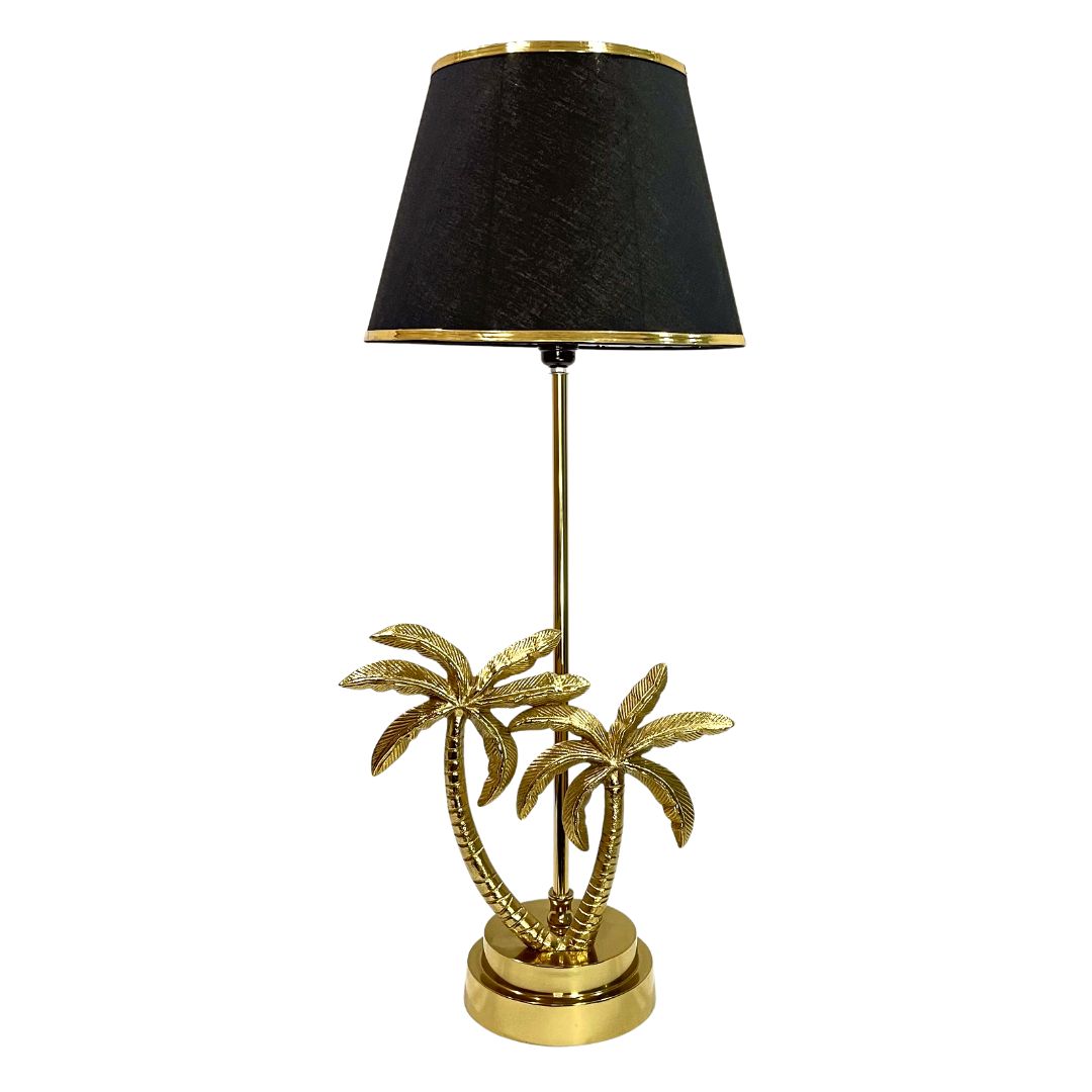 Edison bulb luxury lamp on a vintage desk