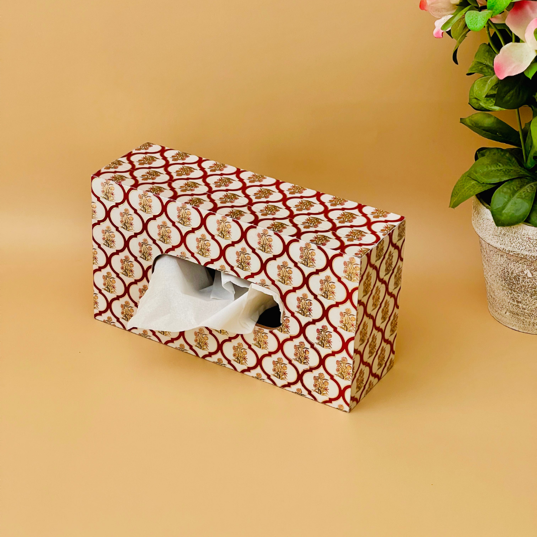 Elegant tissue tray to complement luxury spaces