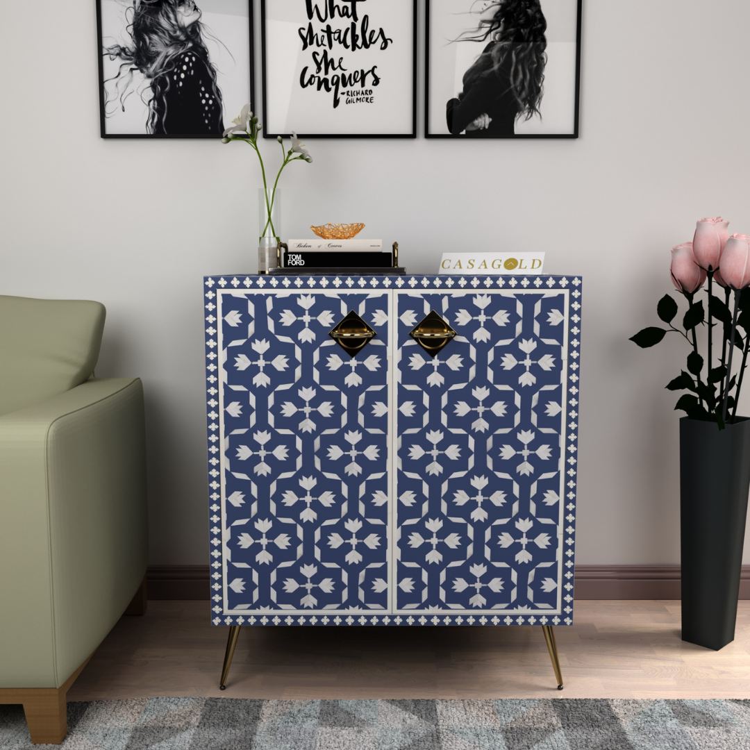 Floral Bone Inlay Storage Cabinet storage cabinets living room storage cabinet locking cabinet narrow shoe cabinet narrow storage cabinet