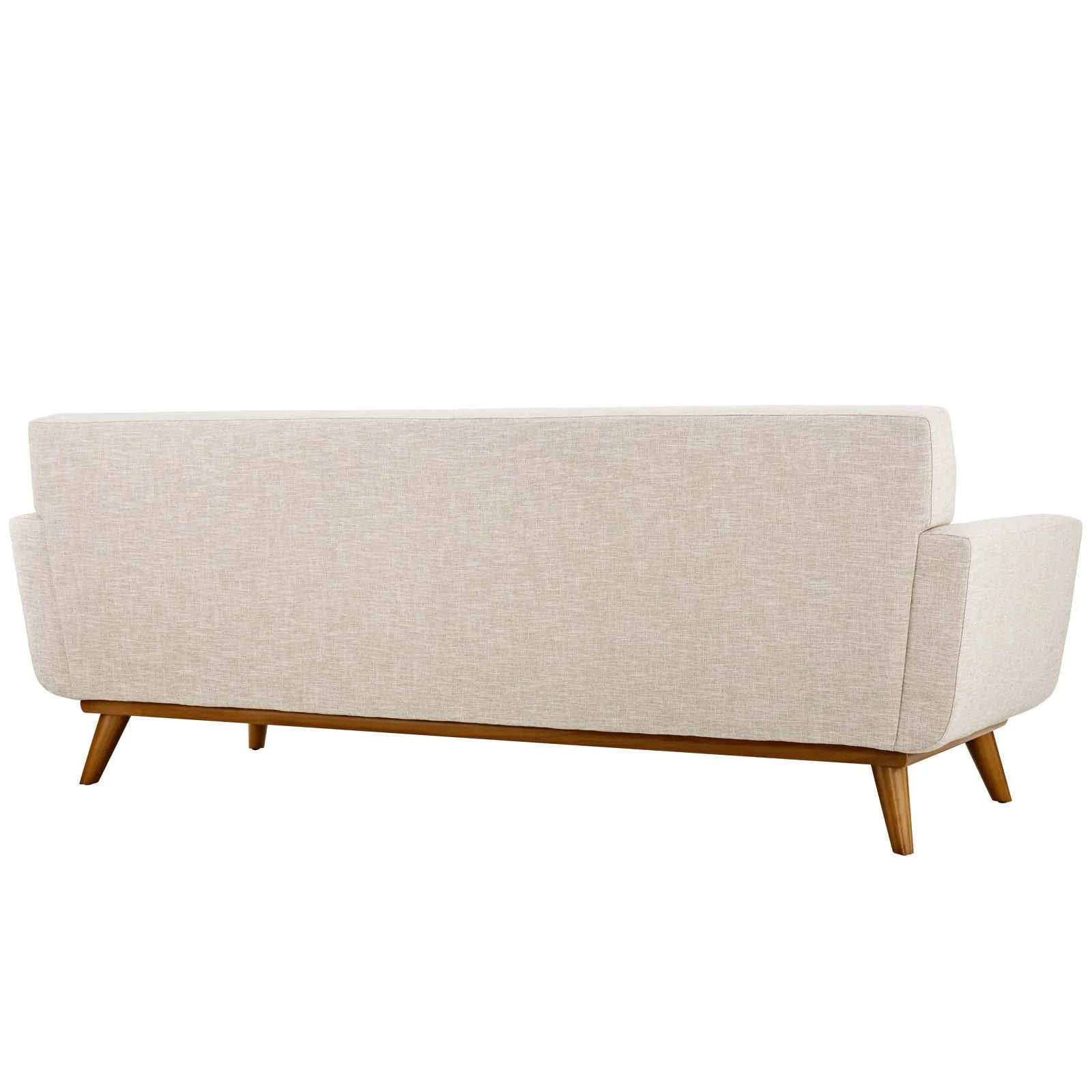 Industrial-chic luxury sofa with sturdy metal frame