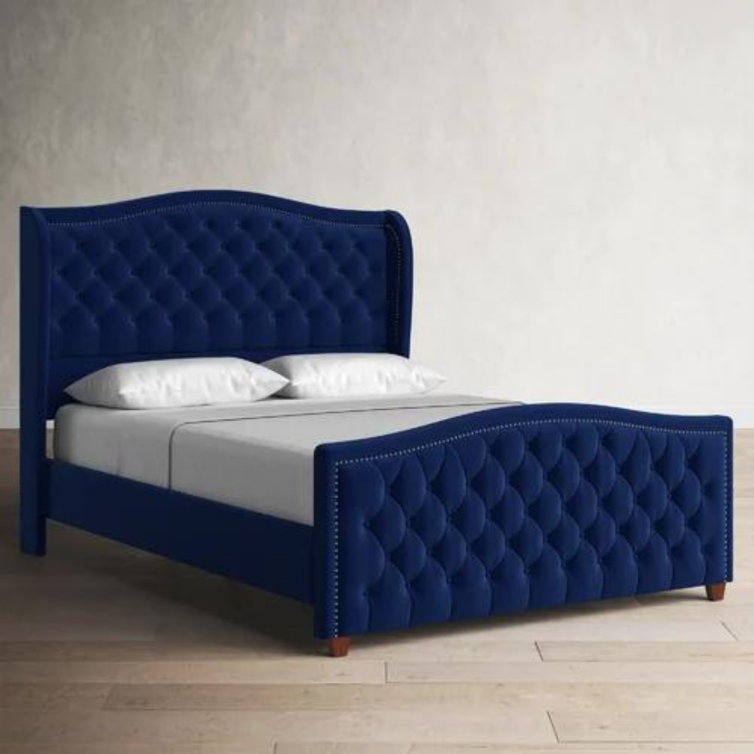 Classic Wings Bed with Wooden Frame