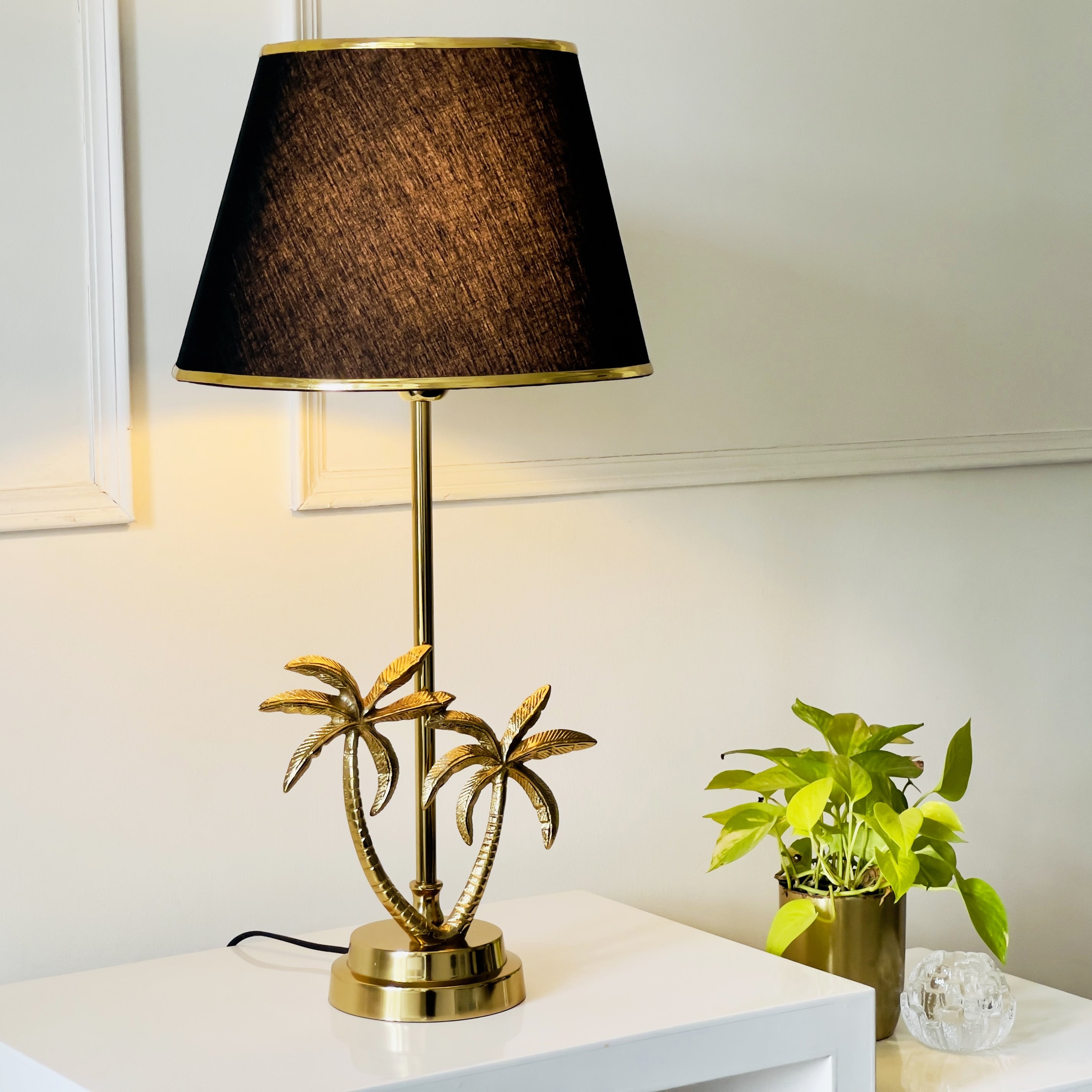 Luxury Acrylic Table Lamp with Colorful Glow