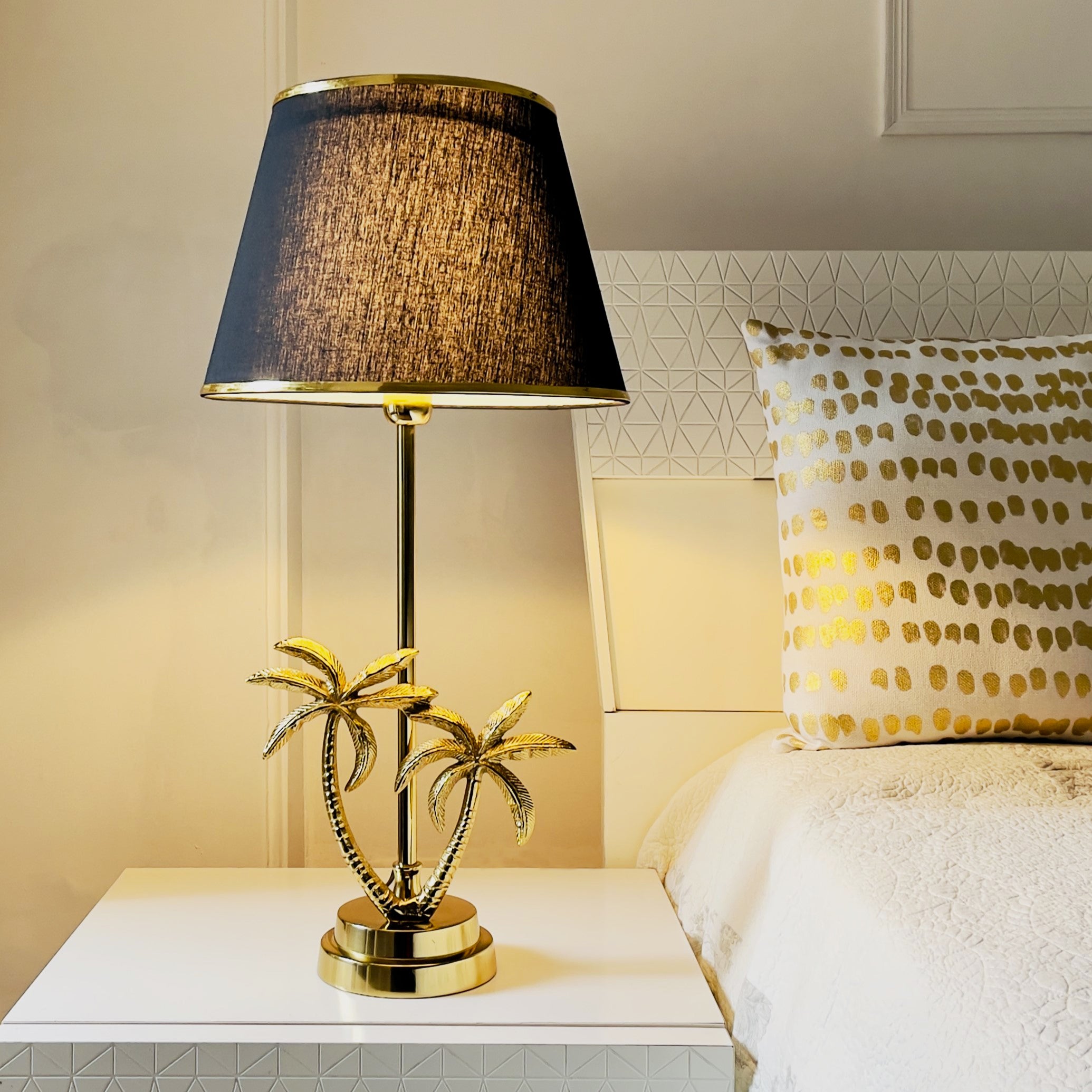 Luxury Bohemian Table Lamp with Handmade Appeal