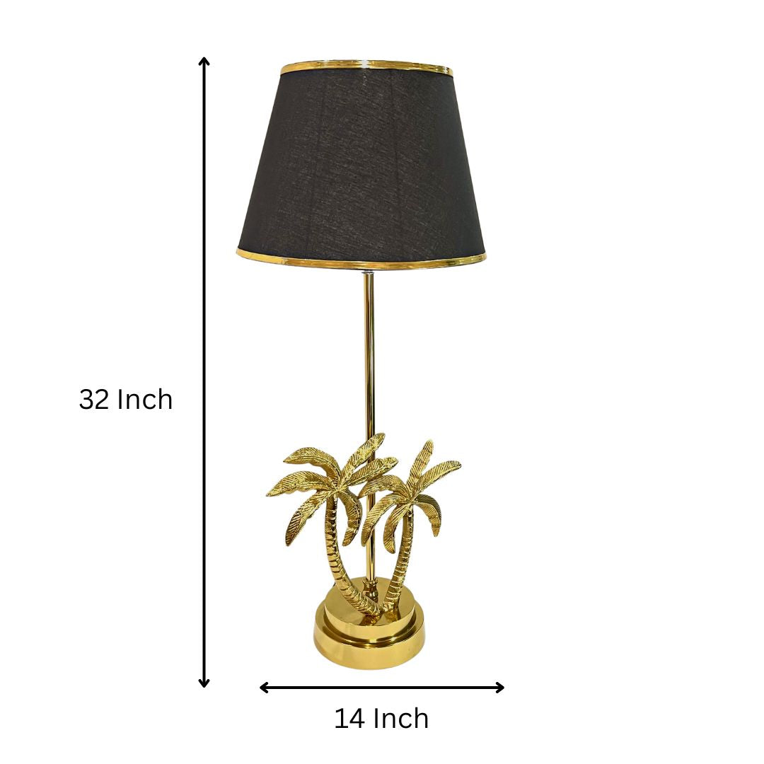 Luxury Table Lamp with Fabric Shade for Soft Light