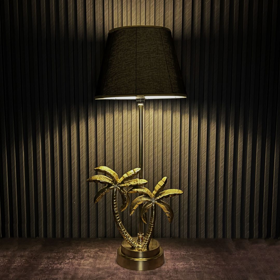 Luxury Table Lamp with Vintage Edison Bulb