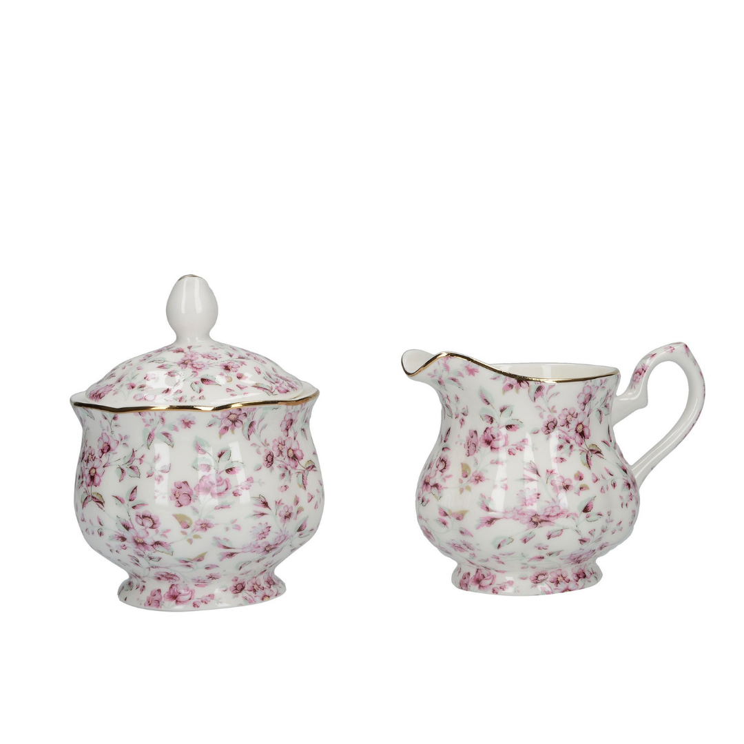 Exquisite tea cup plate set with luxury design