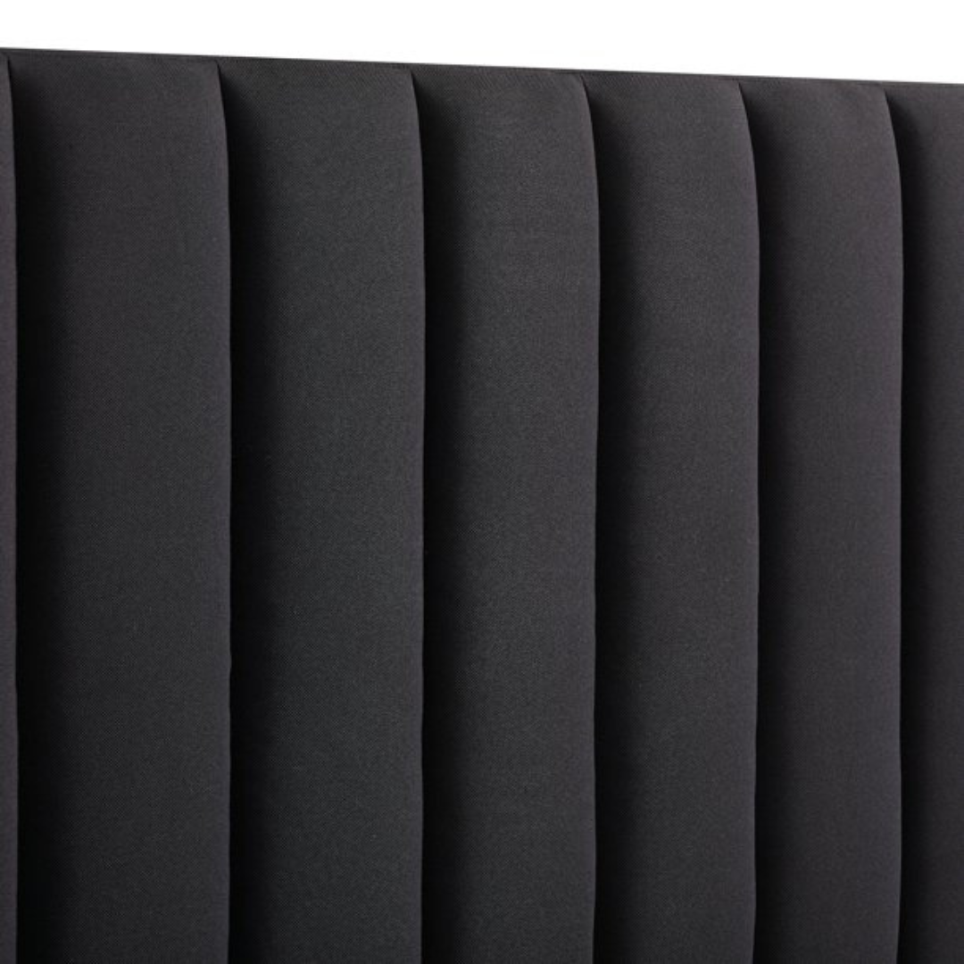 Padded wings bed with hidden storage compartments