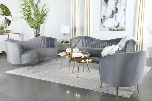 Plush oversized luxury sofa with deep seating