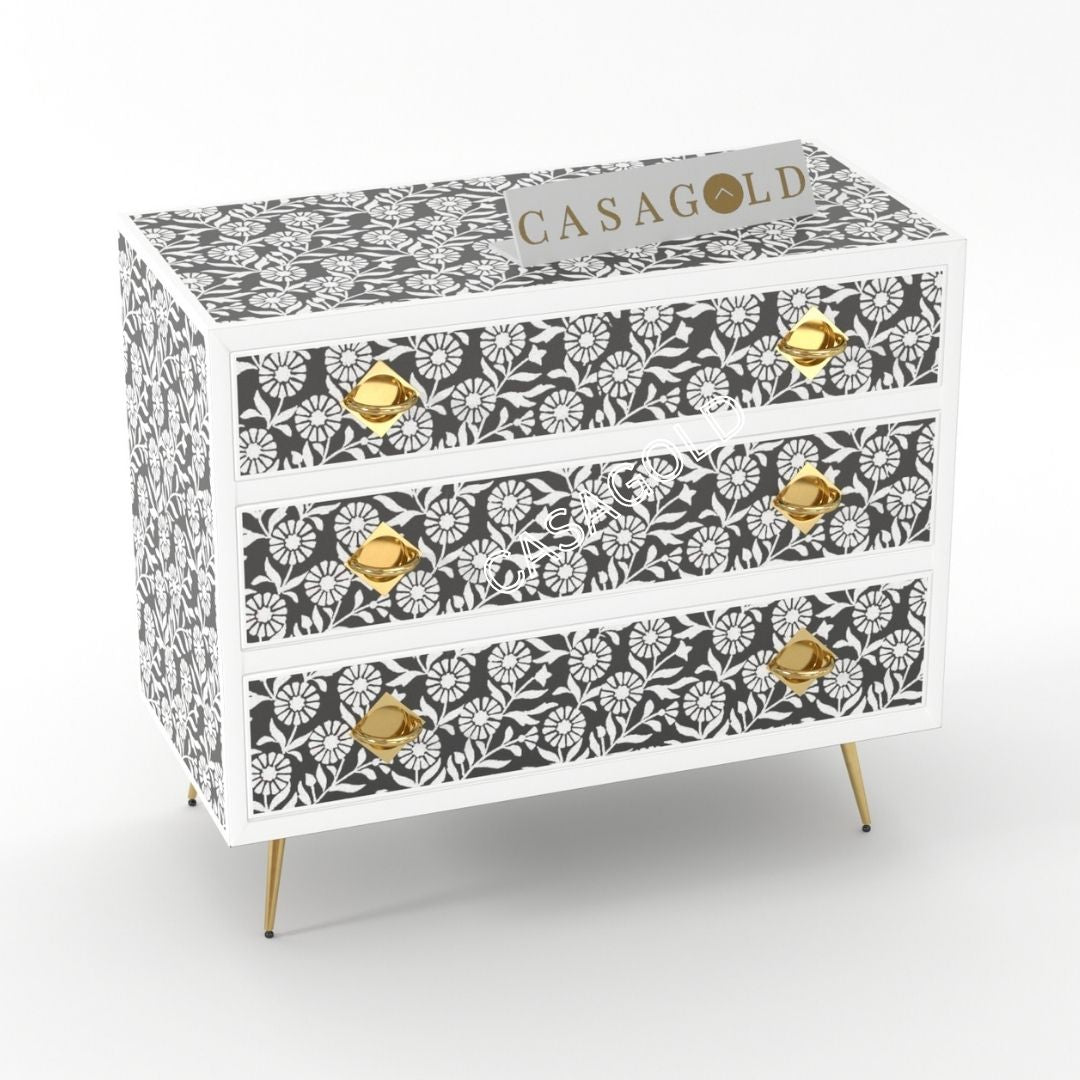 Vintage-style bone inlay chest of drawers for timeless elegance
under desk cabinet