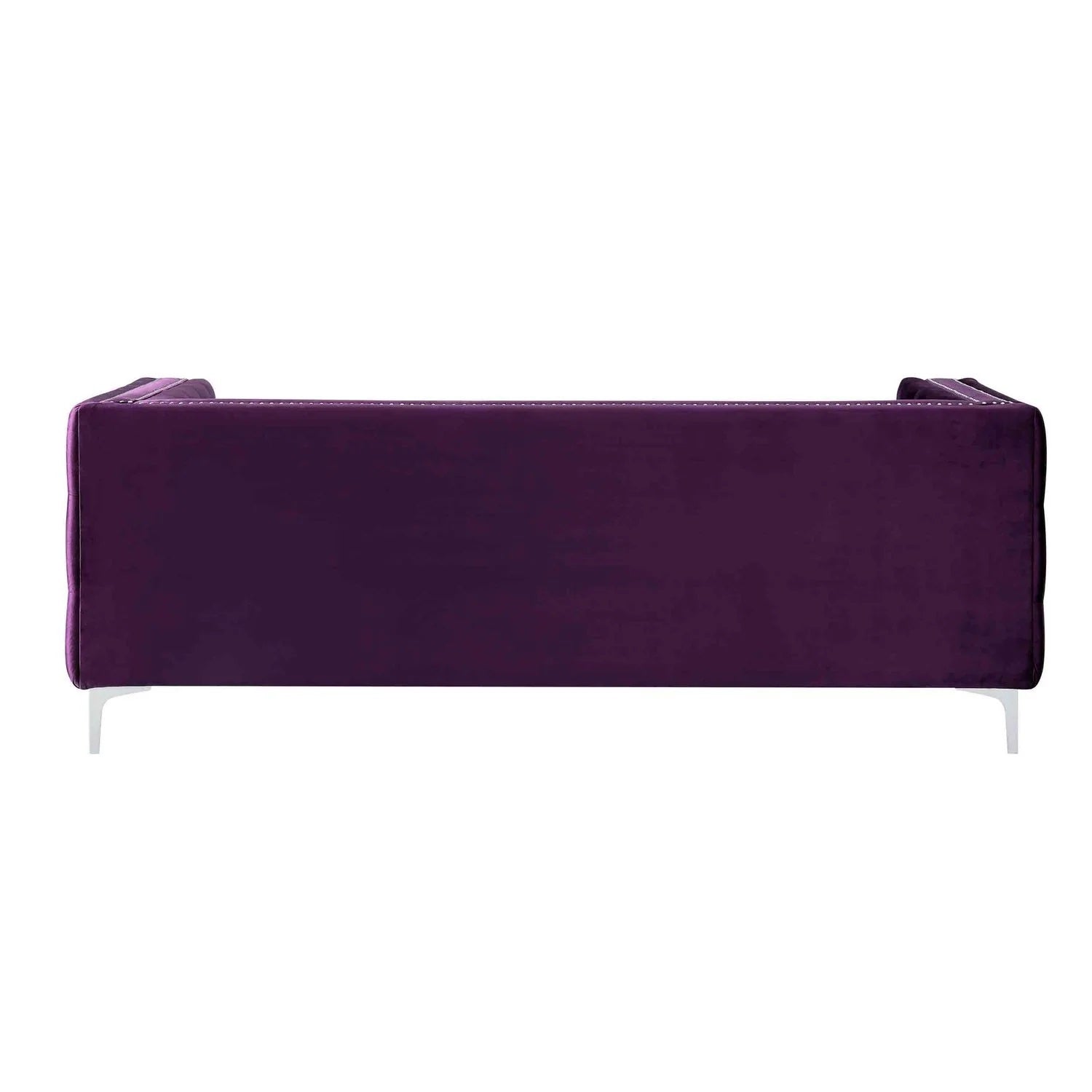 Italian velvet reclining luxury sofa