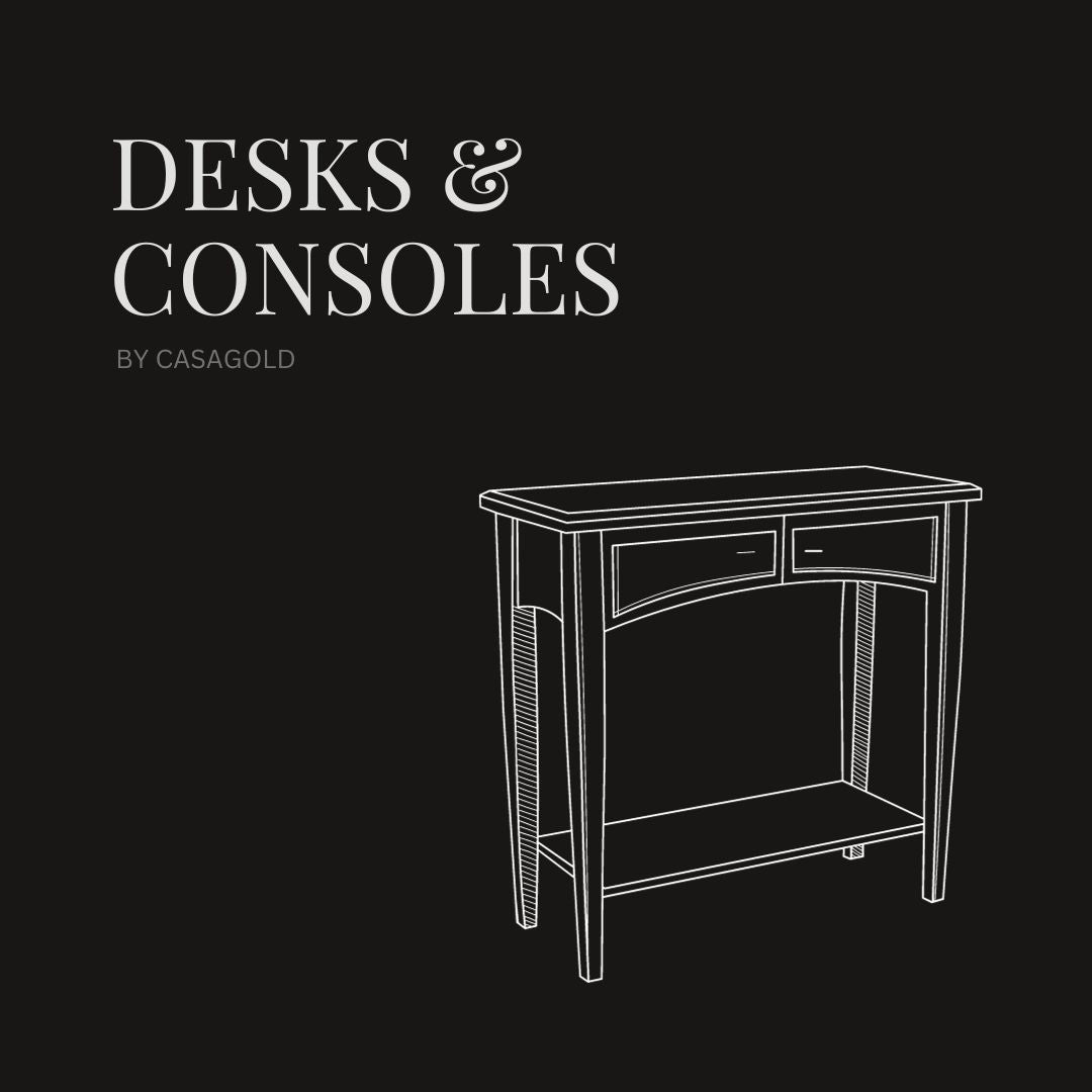 Enhance Your Productivity - Buy Consoles and Study Desks Online from CasaGold