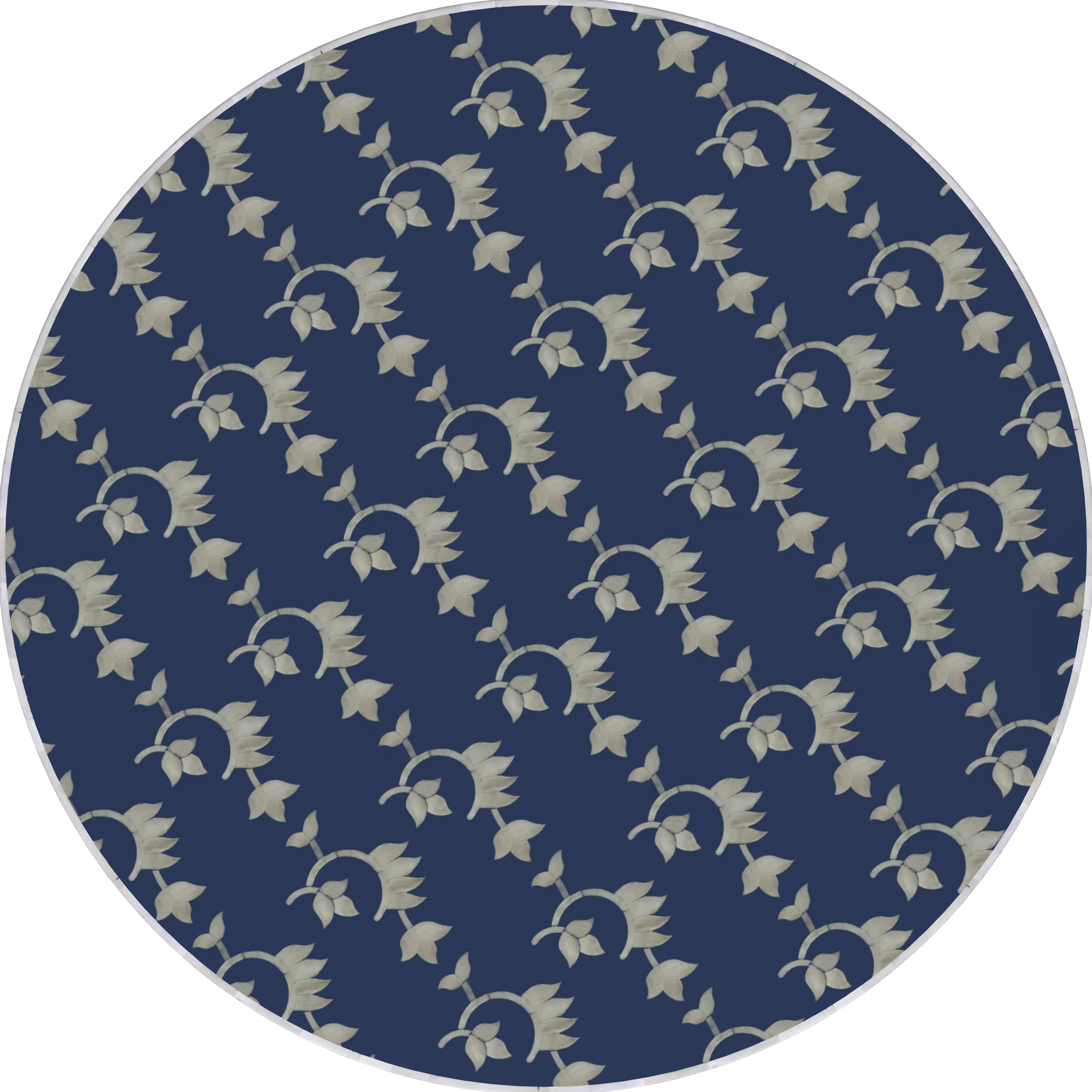 Overlay Floral : Bone Inlay Pattern by CasaGold