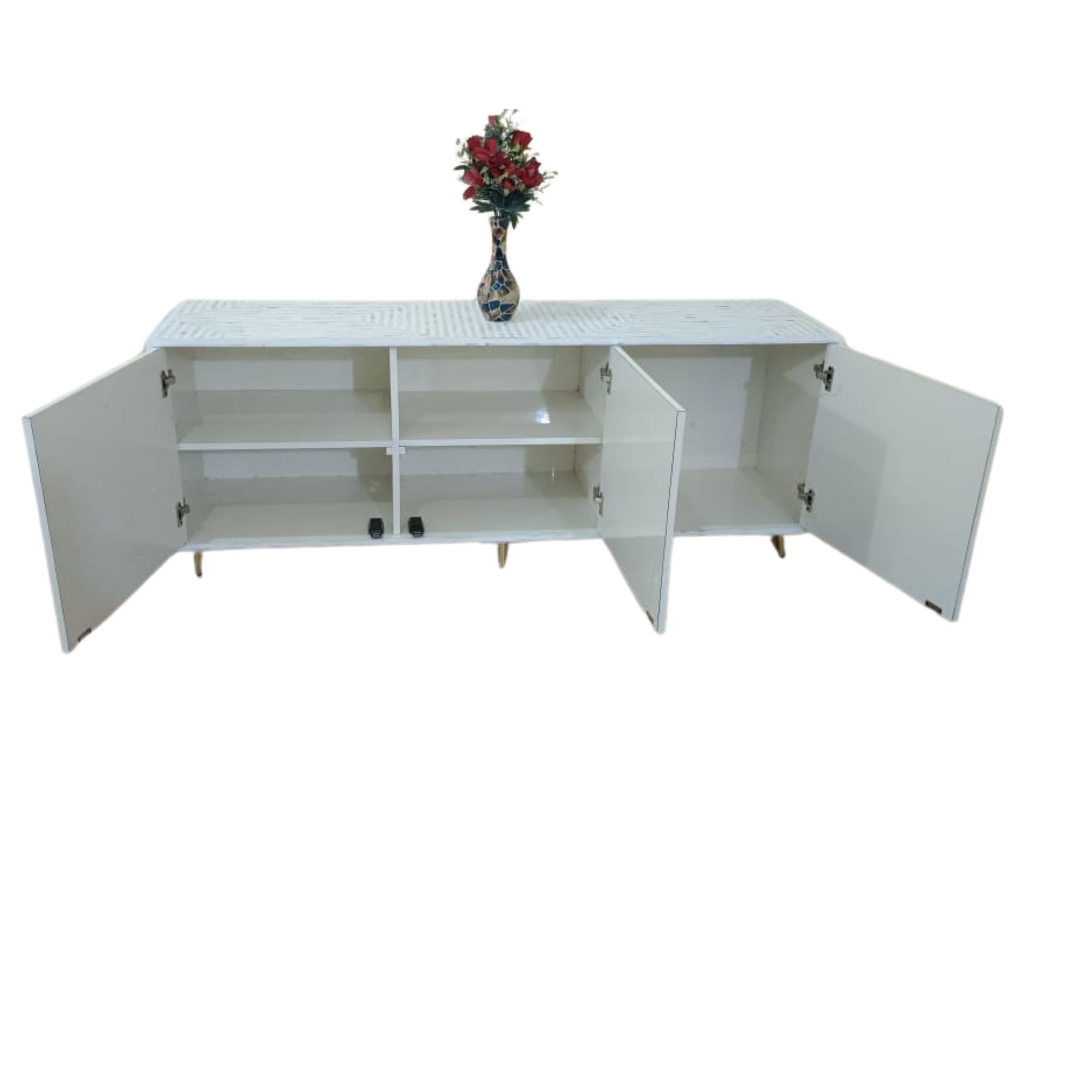 MOP Inlay Media Console & Storage Cabinate