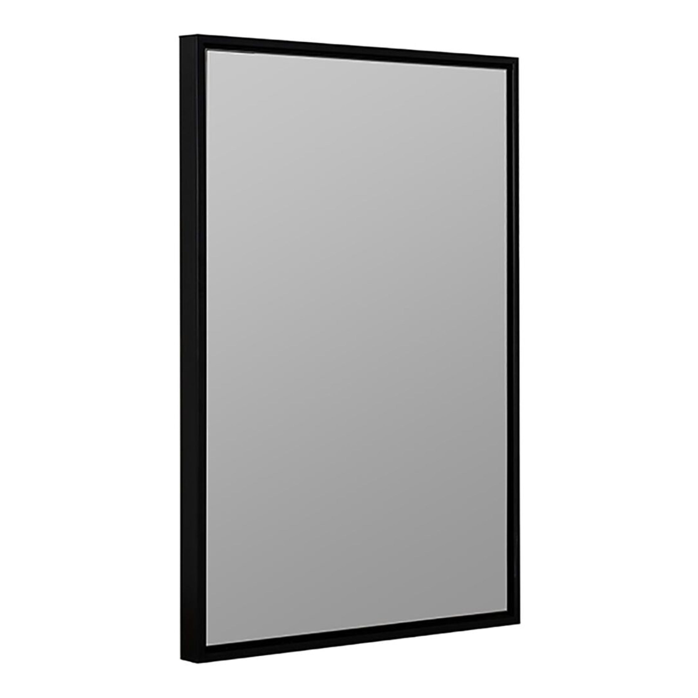 Black Rectangular Mirror