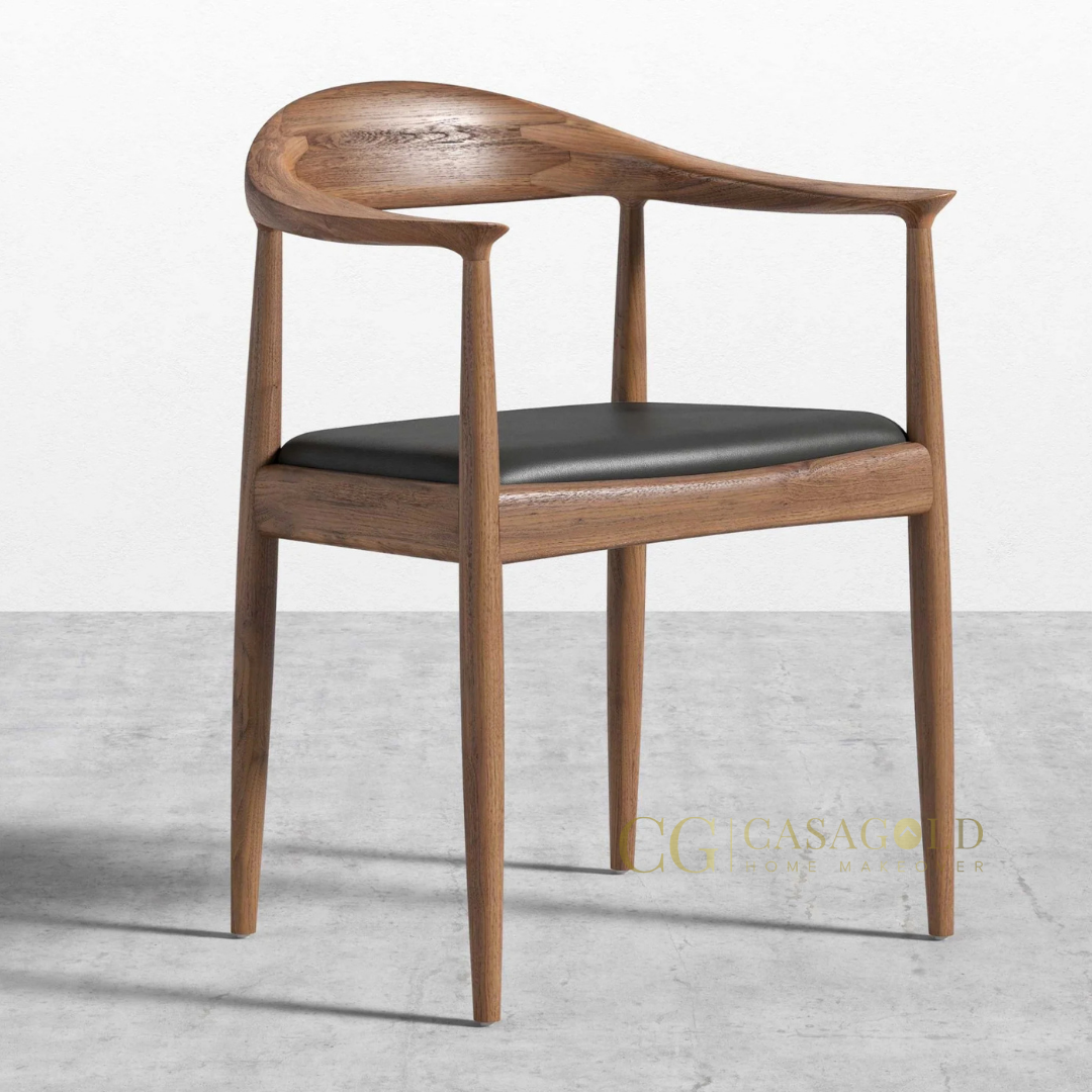 Copenhagen Sculpted Wood Dining Chair