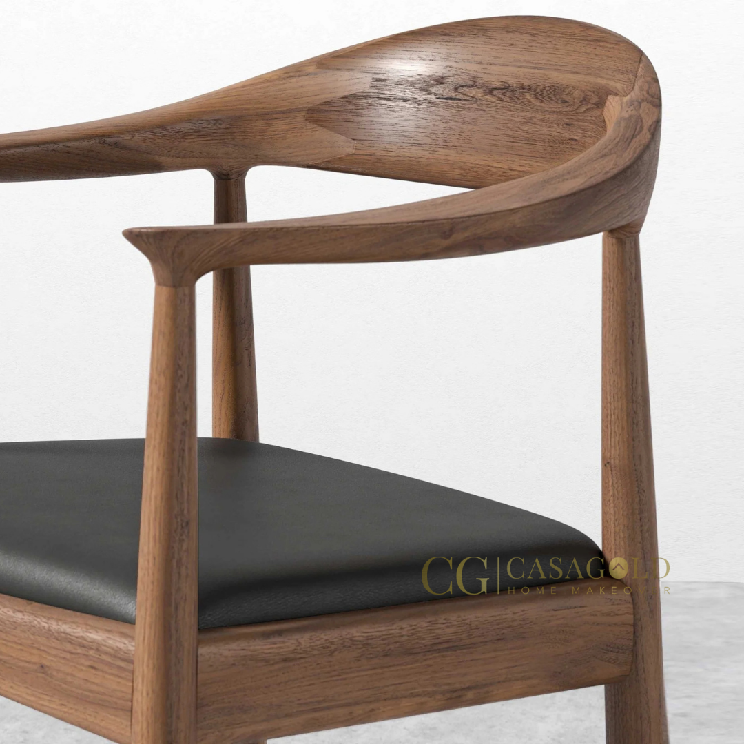 Copenhagen Sculpted Wood Dining Chair