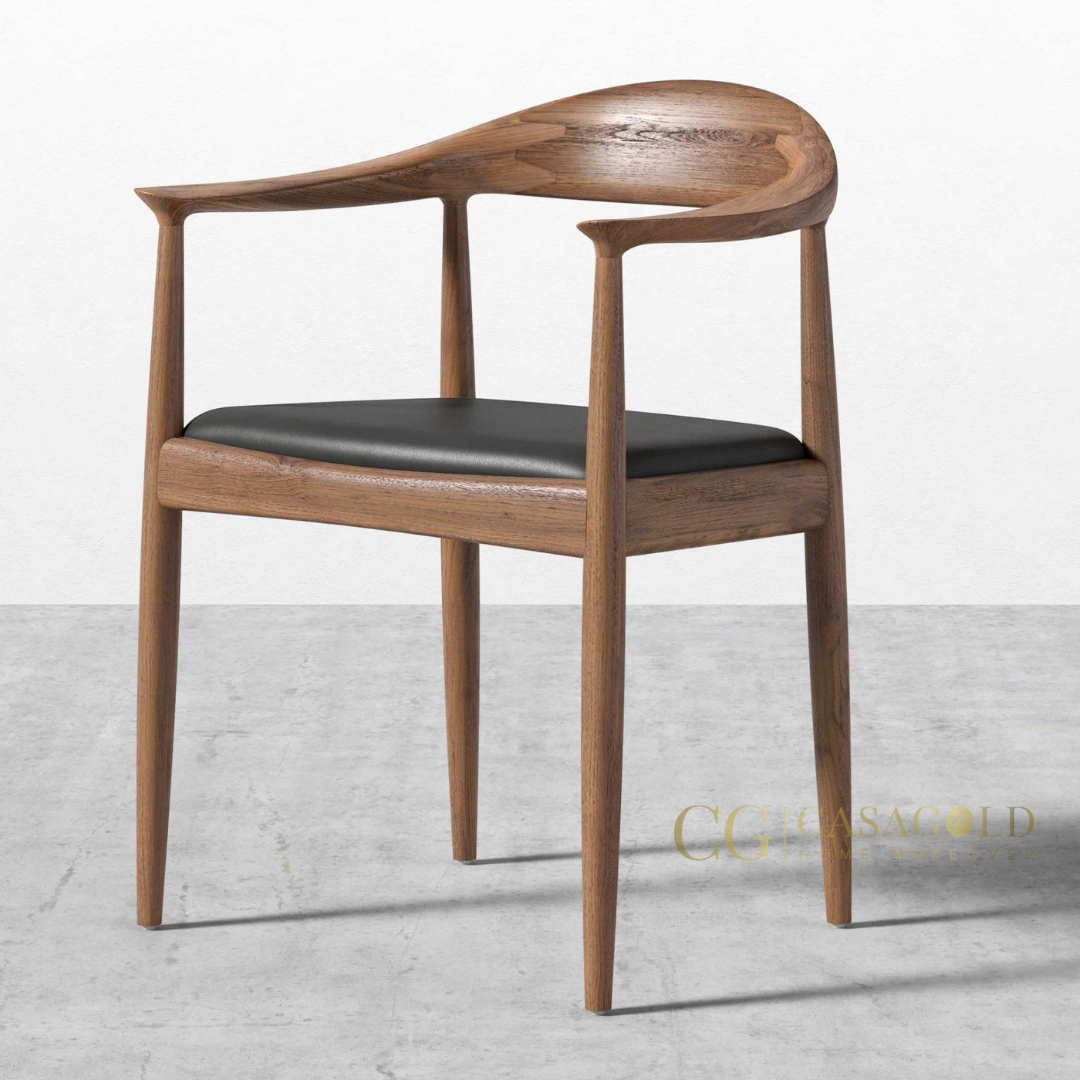 Copenhagen Sculpted Wood Dining Chair