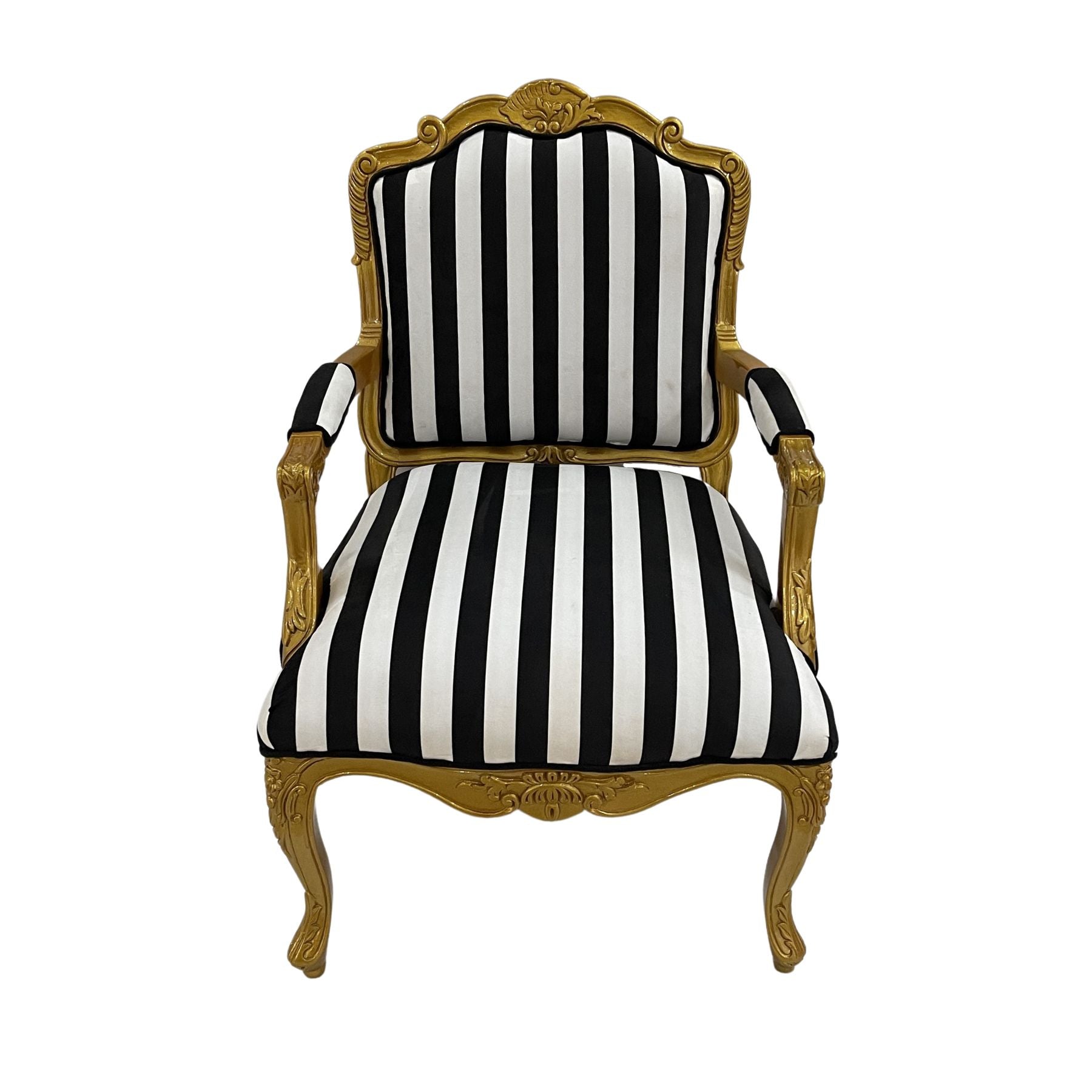 The Maharaja Chair - Black & White