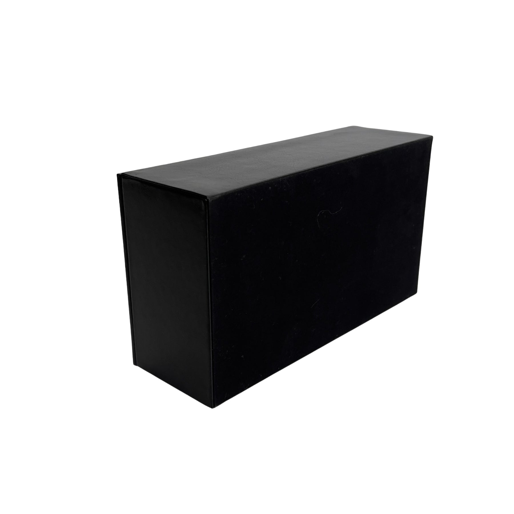 Leather Tissue box - Black