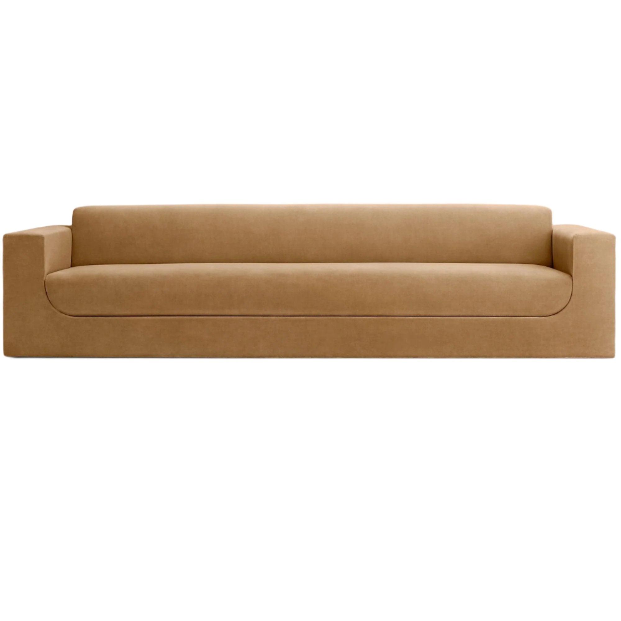 Beige sofa for modern and classic interiors