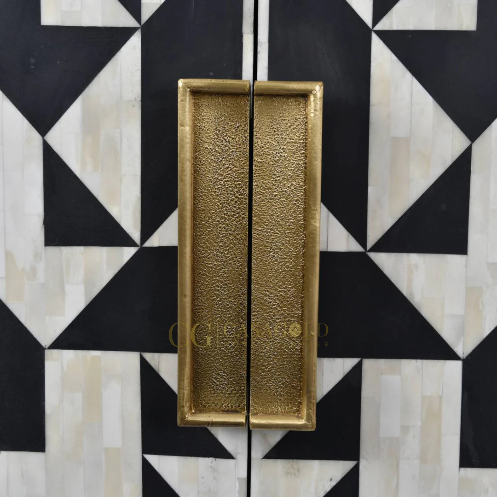 Black kingsley bone inlay storage cabinet for contemporary style.