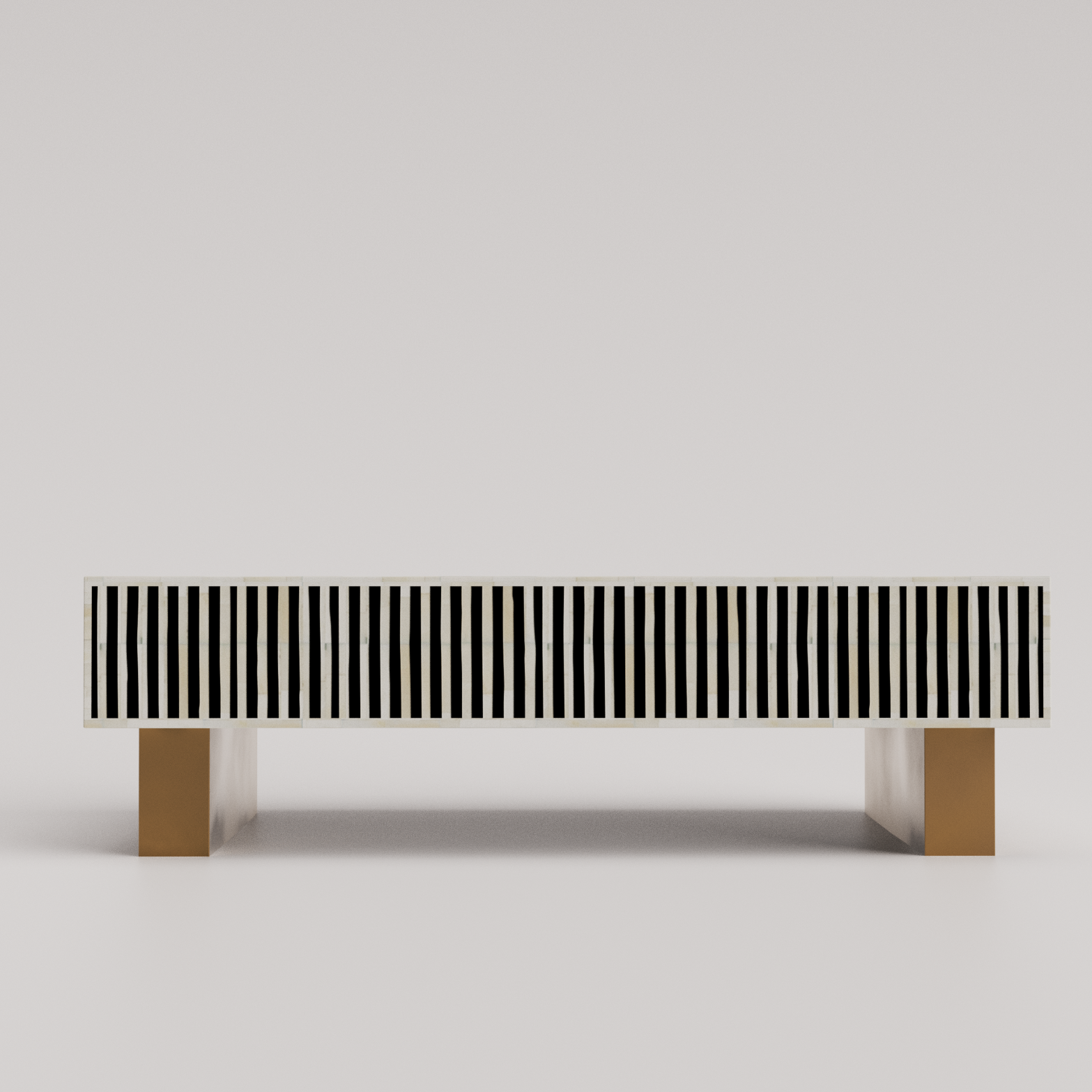 "Compact bone inlay rectangular coffee table ideal for apartments"
