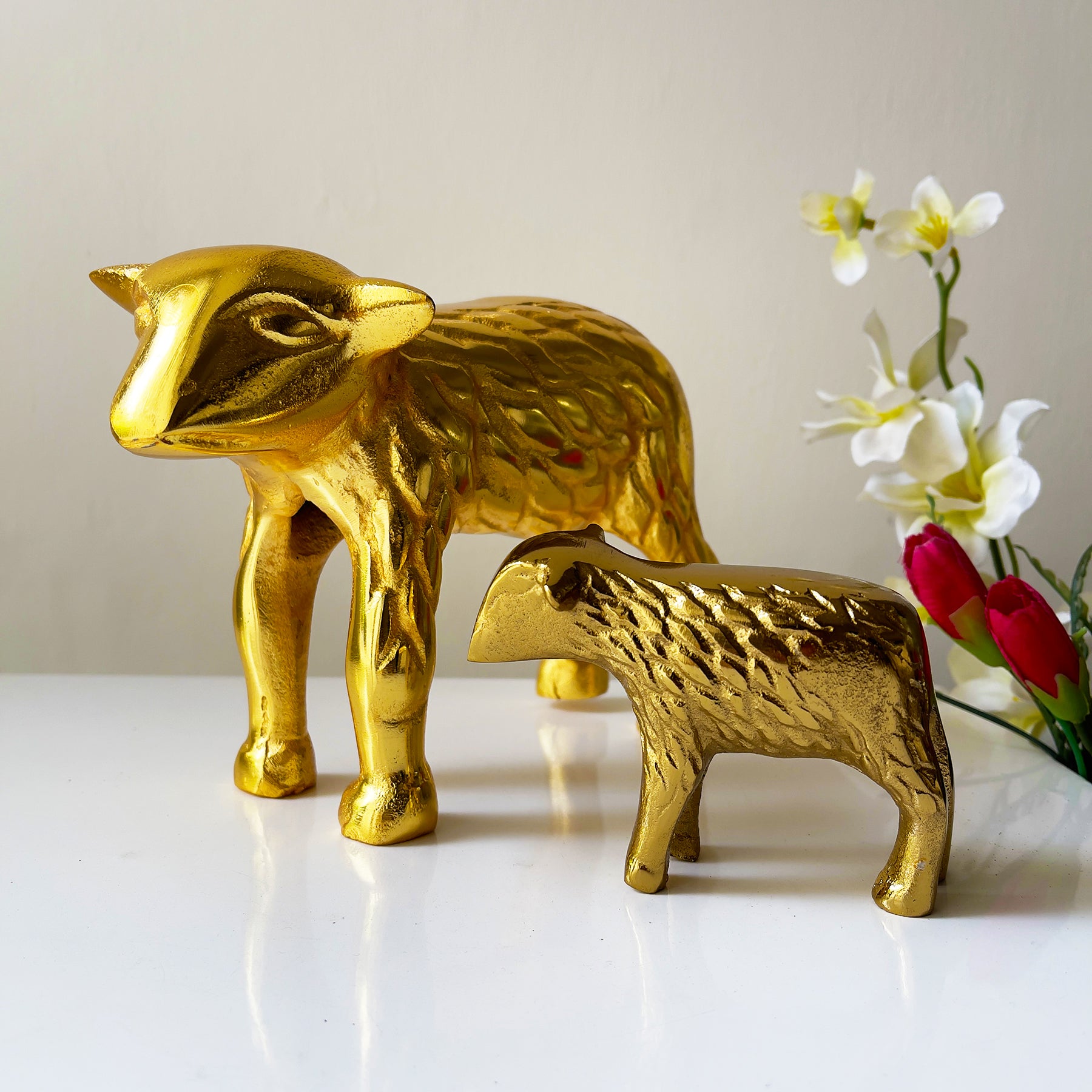 Decorative Antique Brass Showpieces for Centerpieces	