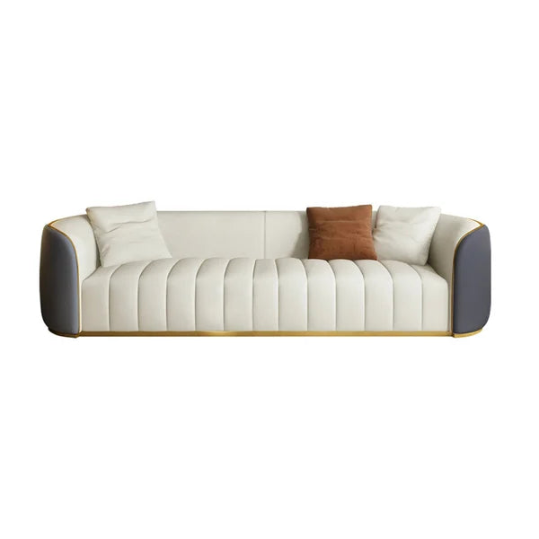 Extravagant crystal-studded velvet luxury sofa for glam rooms
