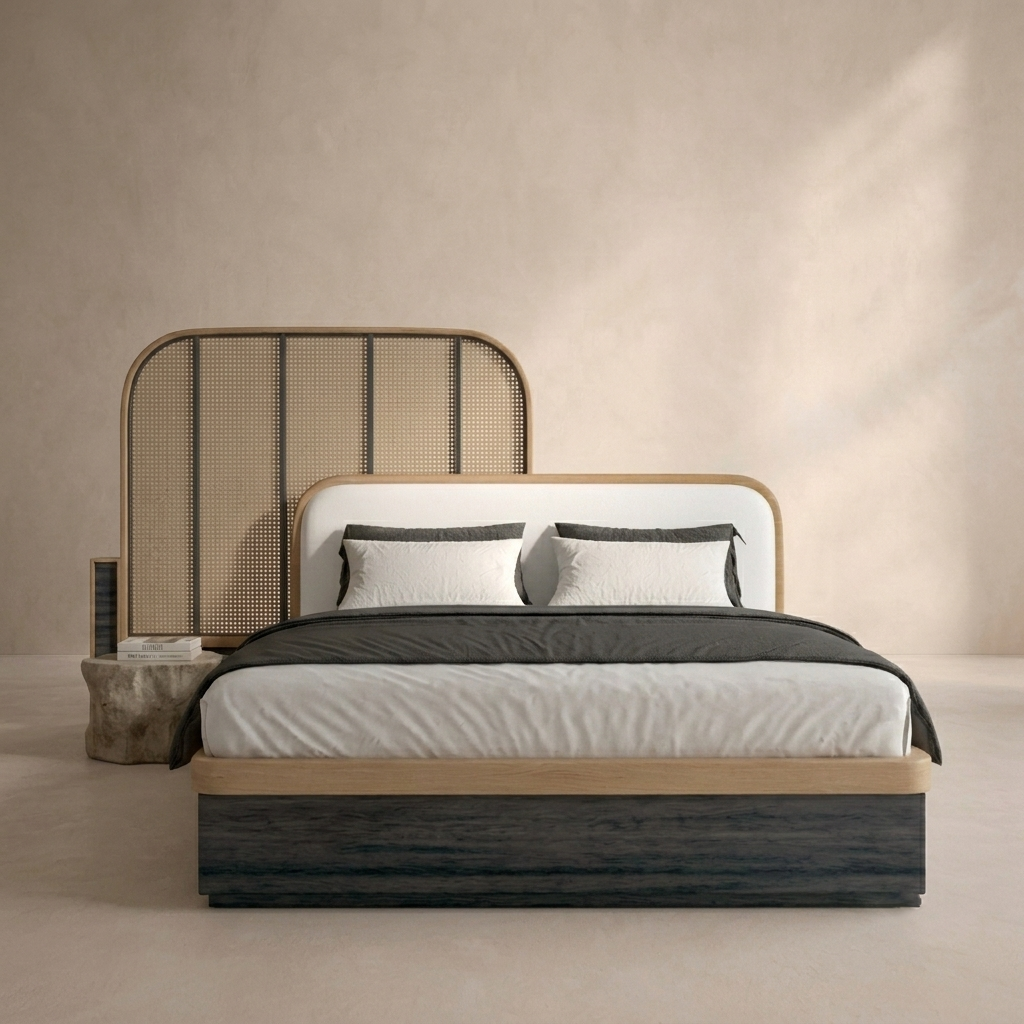 The Riviera Rattan Bed