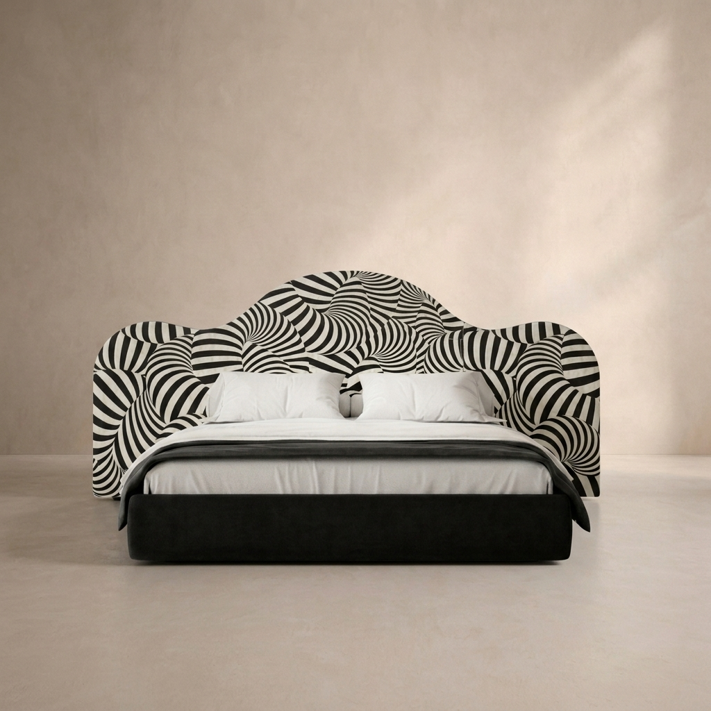 The Swirl Inlay Bed