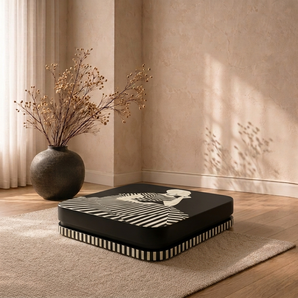 CasaGold Monochrome Muse Luxe Coffee Table