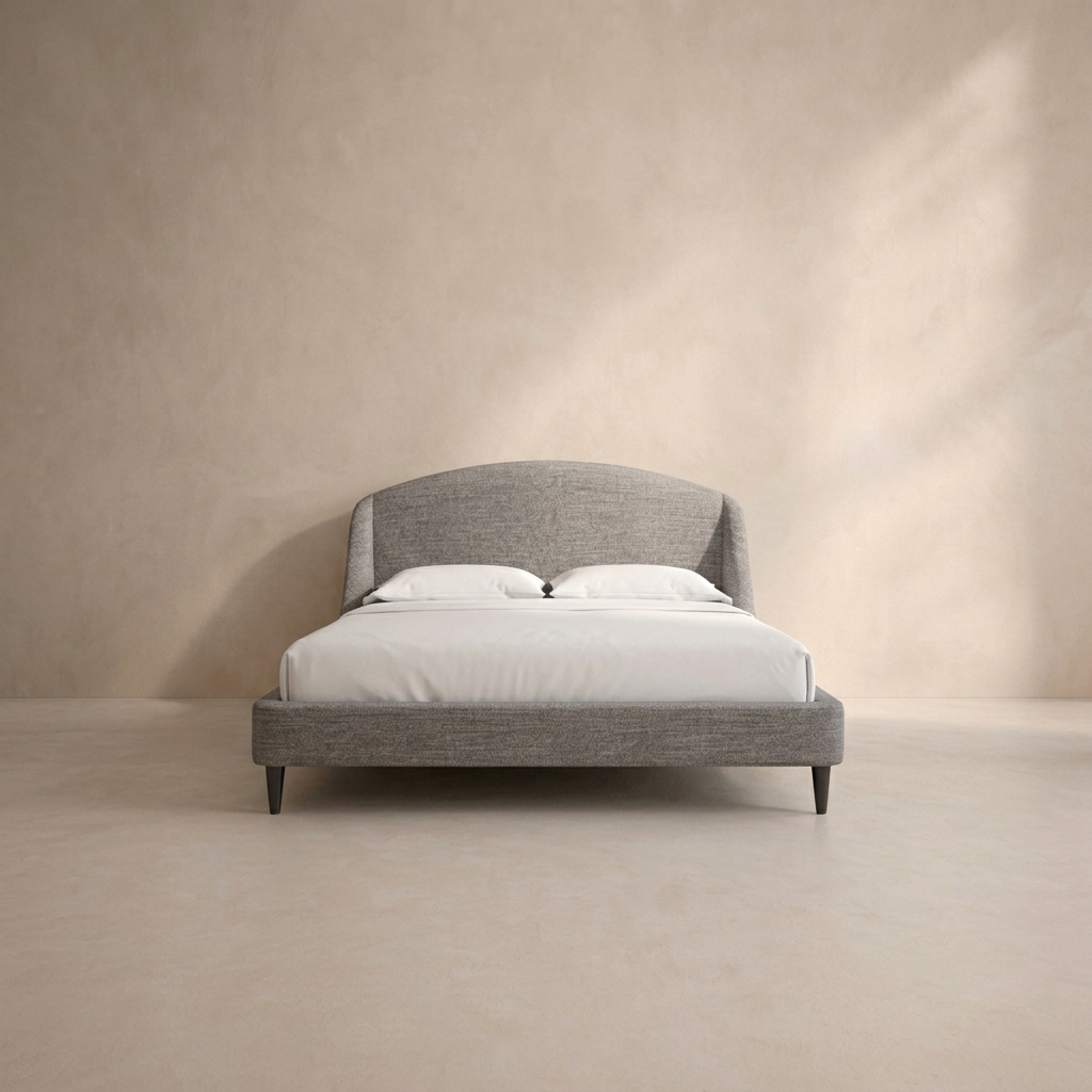 Aura Modern Curved Bed