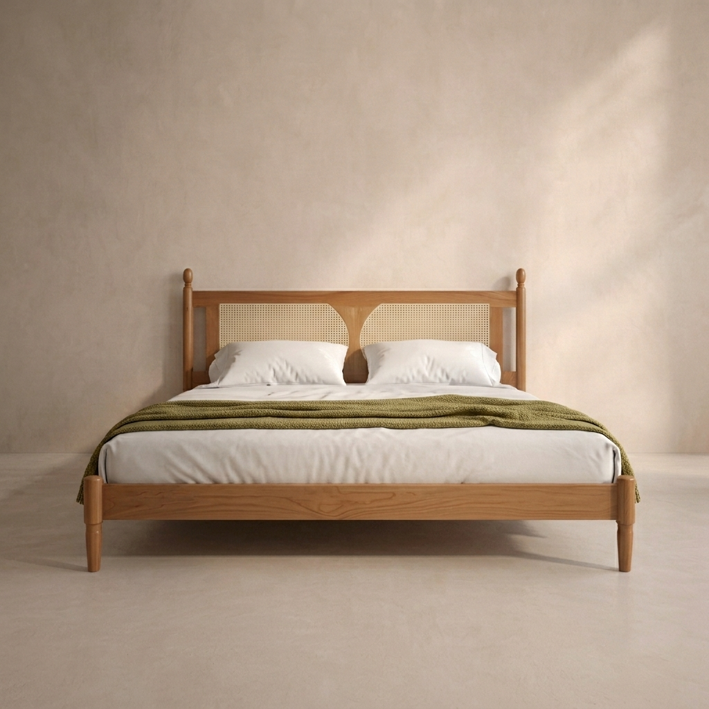 Scandinavian Style Bed – Perfect for Modern & Classic Homes
