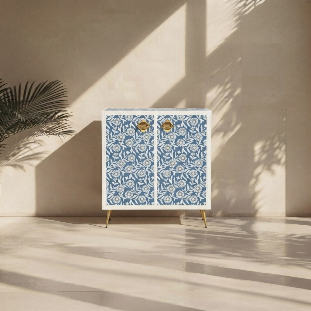 Inlay Storage Cabinet - Sunflower