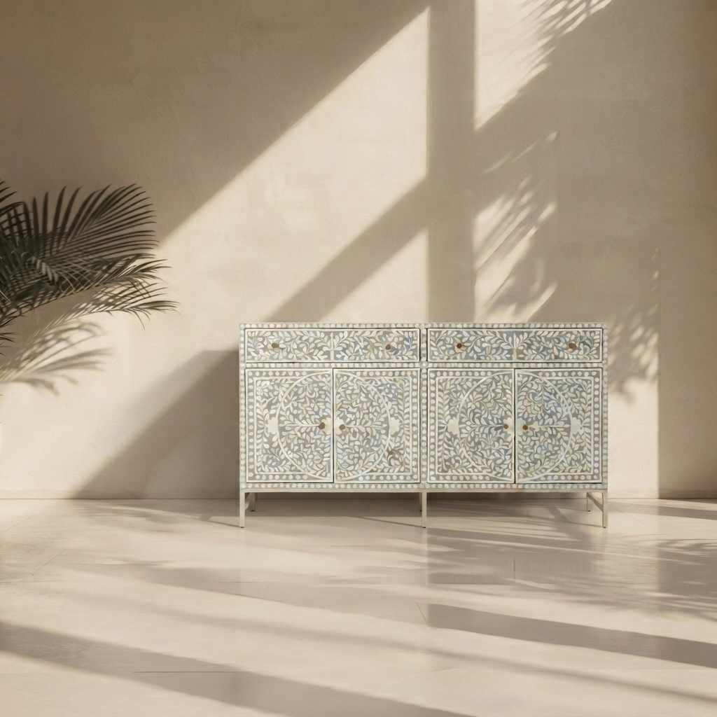 Inlay Sideboard - Floral