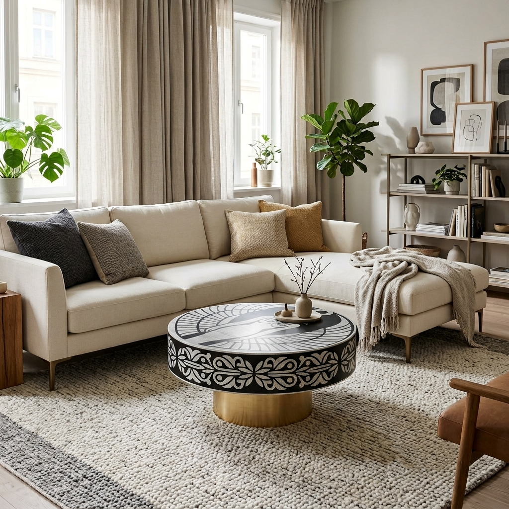 THE NEFERTARI COFFEE TABLE