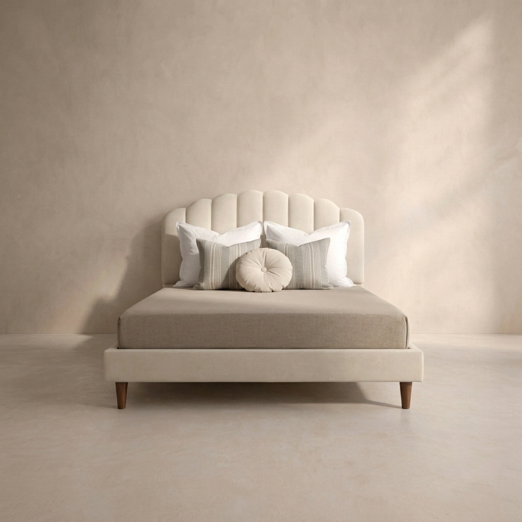 Monaco Fan-Shaped Bed