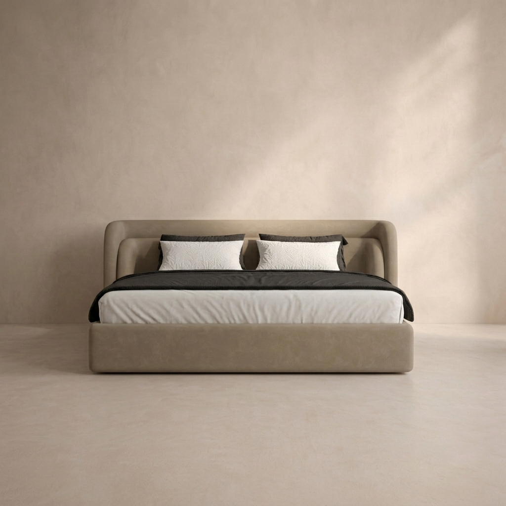 The Aurelia Curve Bed – The Art of Modern Comfort