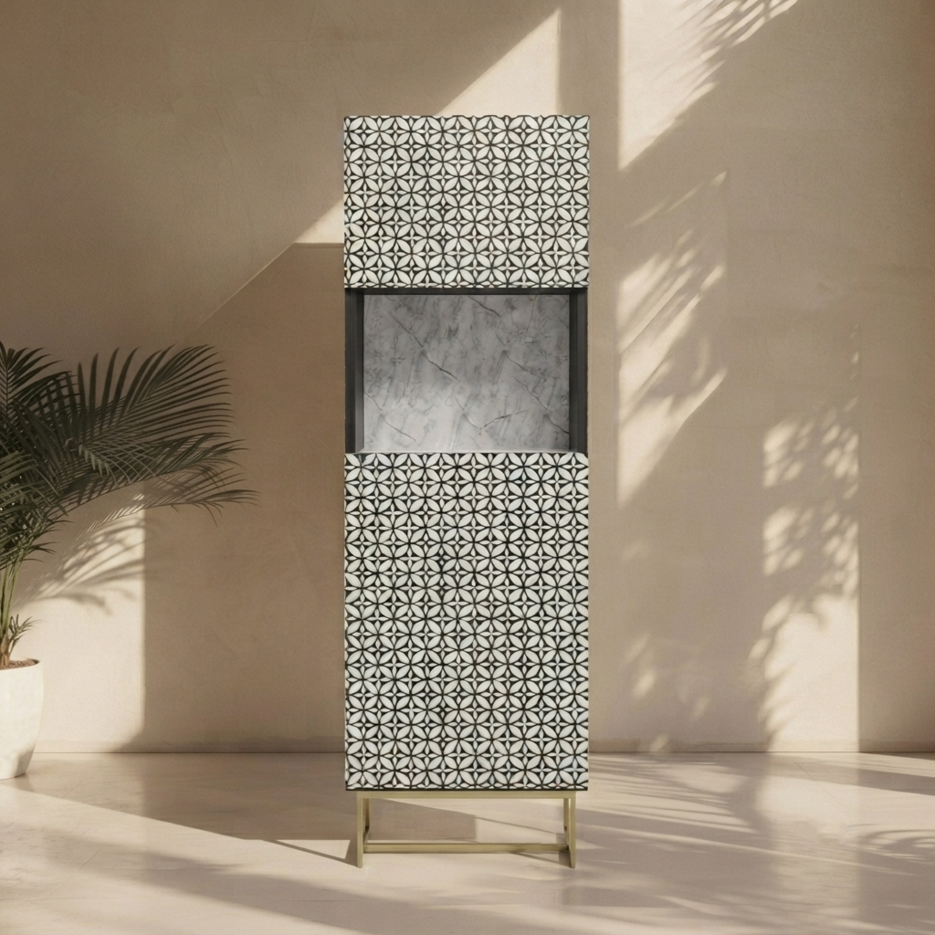 The Elanora Luxe Bar Cabinet